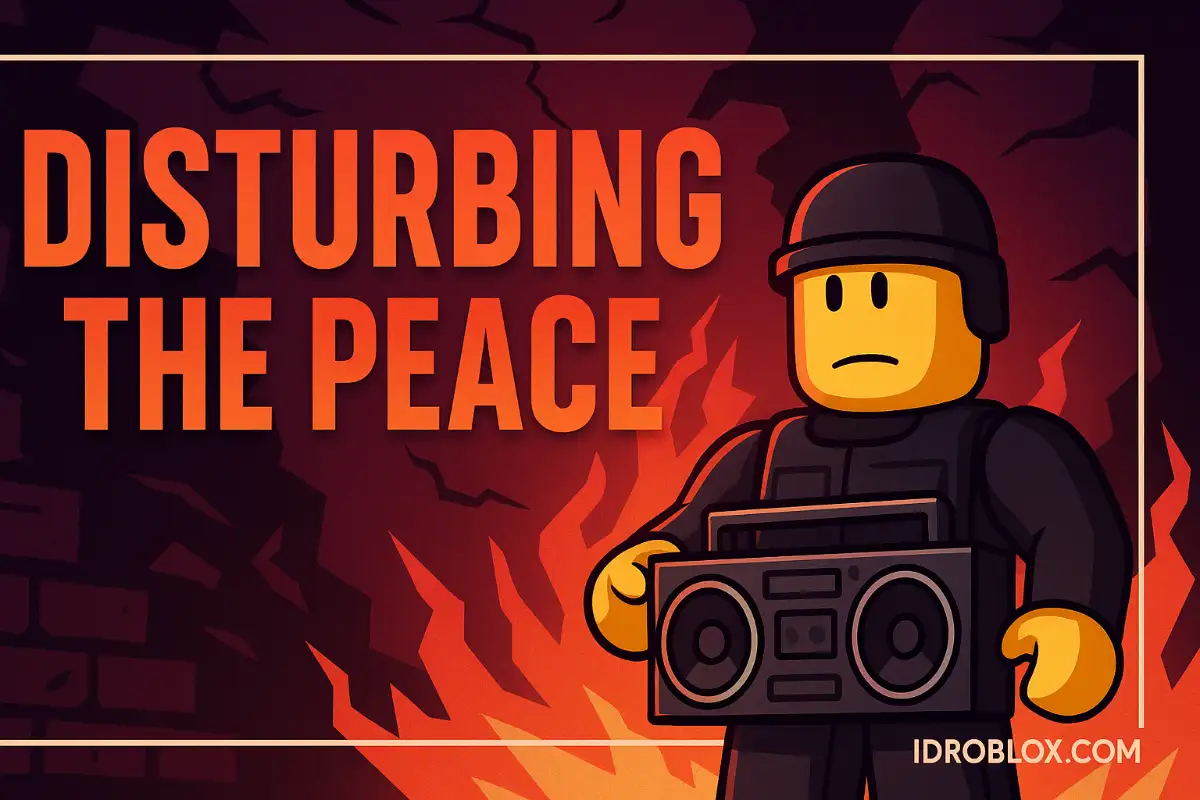Disturbing the Peace Roblox ID
