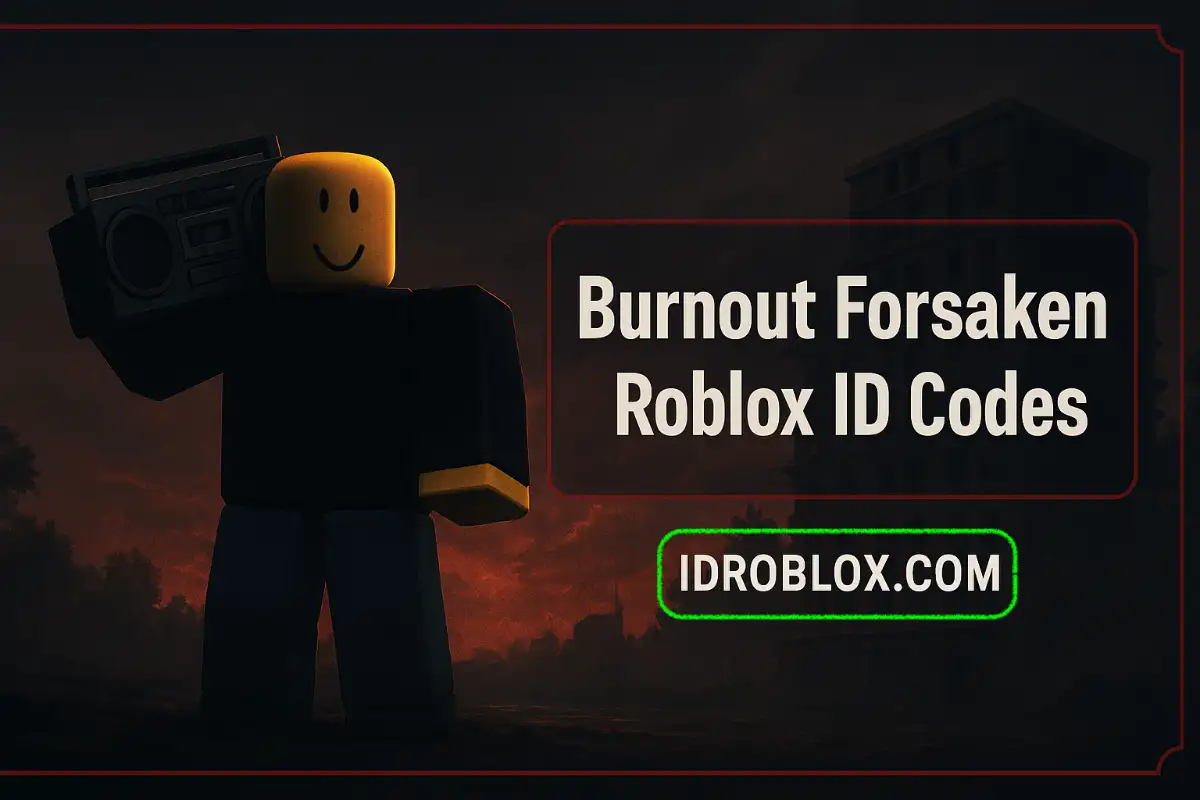 Burnout Forsaken Roblox ID