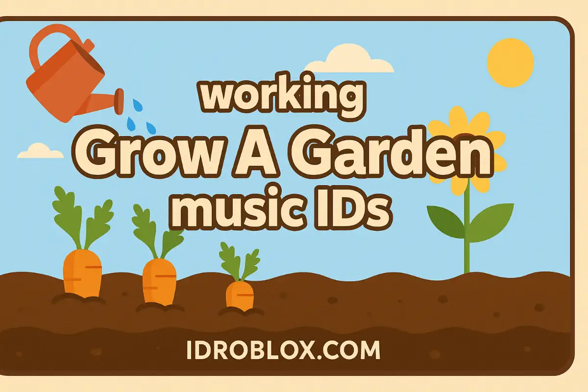 Grow A Garden Music ID Roblox
