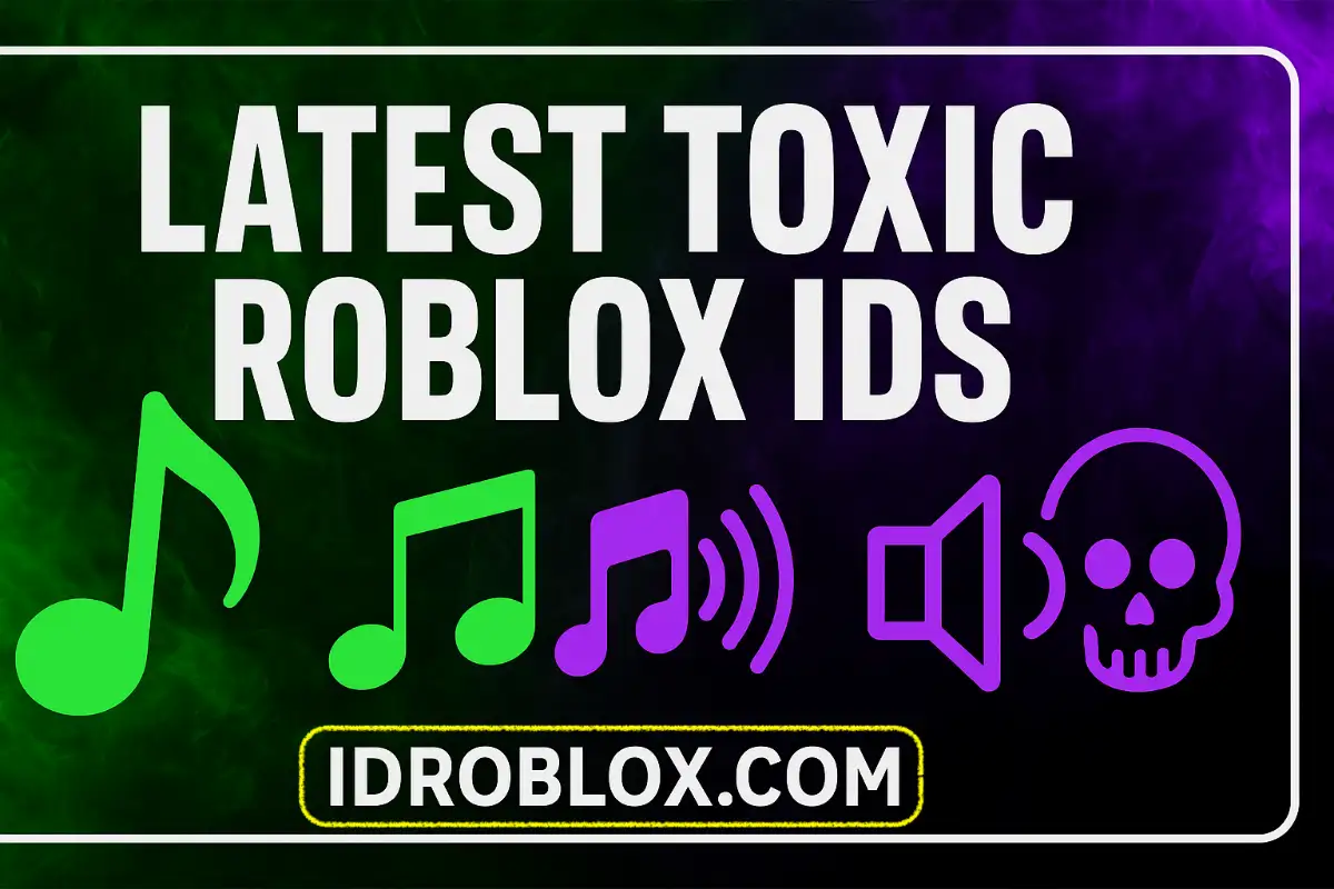 Toxic Roblox IDs